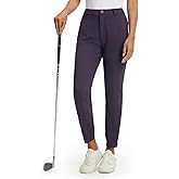 M MAELREG Women's Golf Pants with 4 Pockets Running Track Pants Lightweight Quick Dry Sweatpants Ankle Zip Womens Joggers