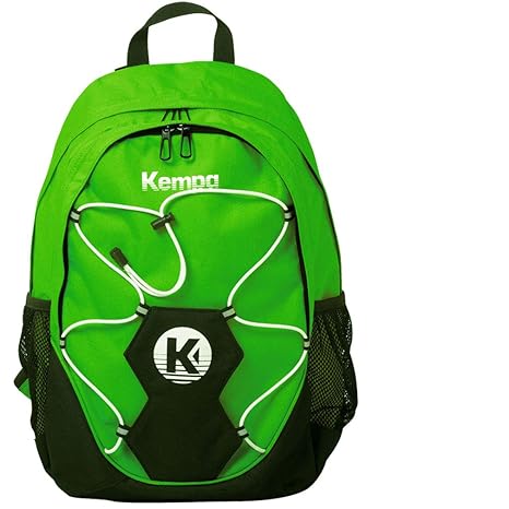 Kempa Mochila Verde con Pelota de Red para Balonmano - A Deseos ...