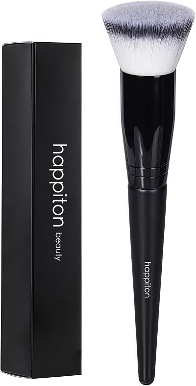 HAPPITON Makeup Brush Kabuki Flat Top Foundation Brush