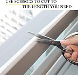 fowong Brush Draft Excluder Seal Strip 4.9m Self-Adhesive Window Door Weather view 3
