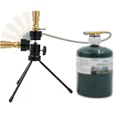 Universal Propane Bunsen Burner | Adjustable Height, Adjustable Flame, Universal Head, Propane