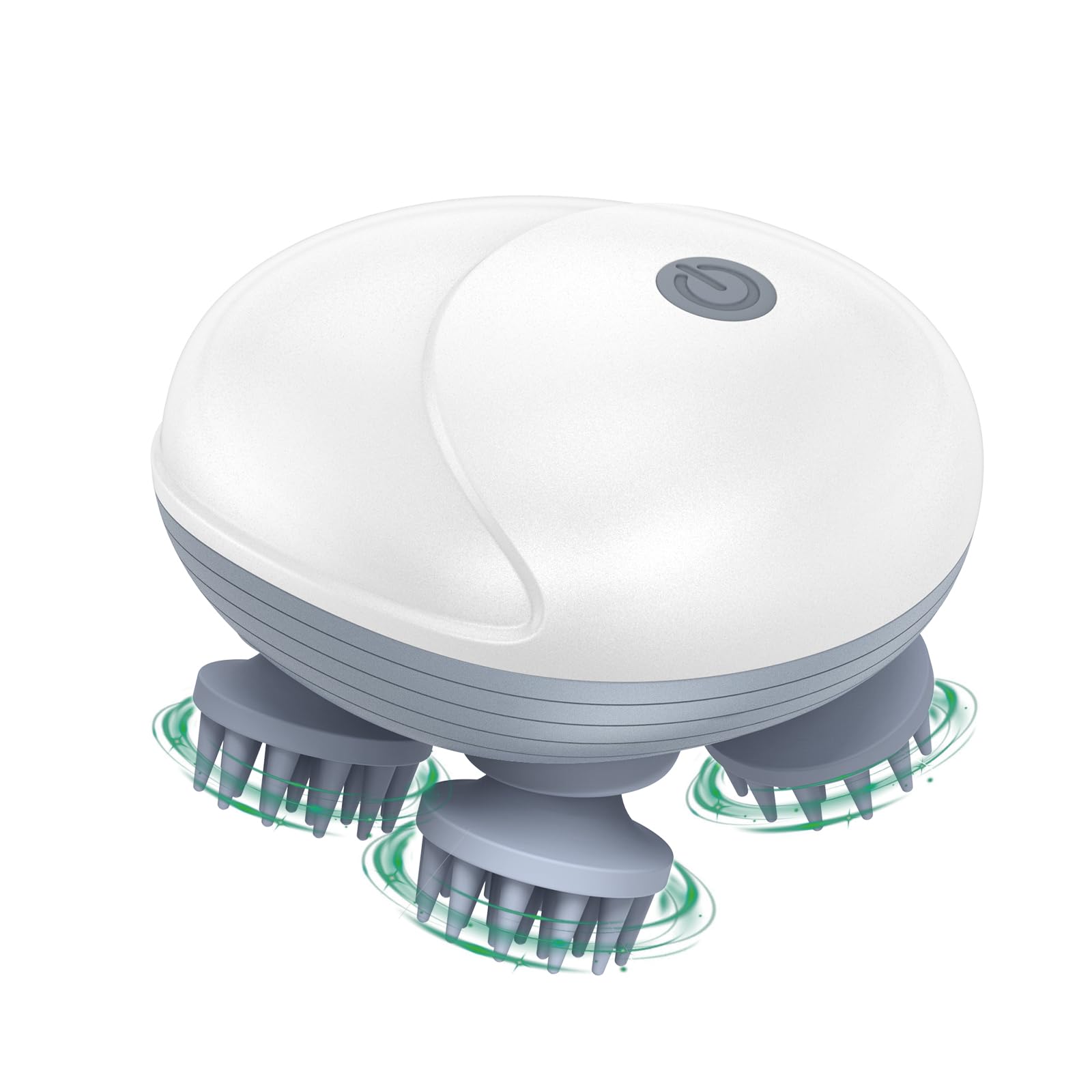 Photo 1 of ORIA Electric Scalp Massager, Pet Massager for Dogs and Cats, Waterproof Head Massager with 4 Removable Massage Heads, 96 Nodes, for Stress Relief, Full Body Relaxation, Promote Bonding