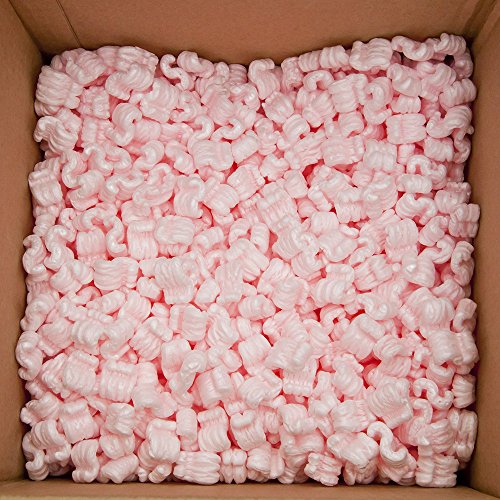 TOTALPACK Bulk Packing Peanuts - Shipping Peanuts Keep Packaging Safe - Pink Anti-Static Polystyrene Packing Peanuts are Better Than Styrofoam Peanuts - Packing Supplies Loose Fill 4 Cubic feet