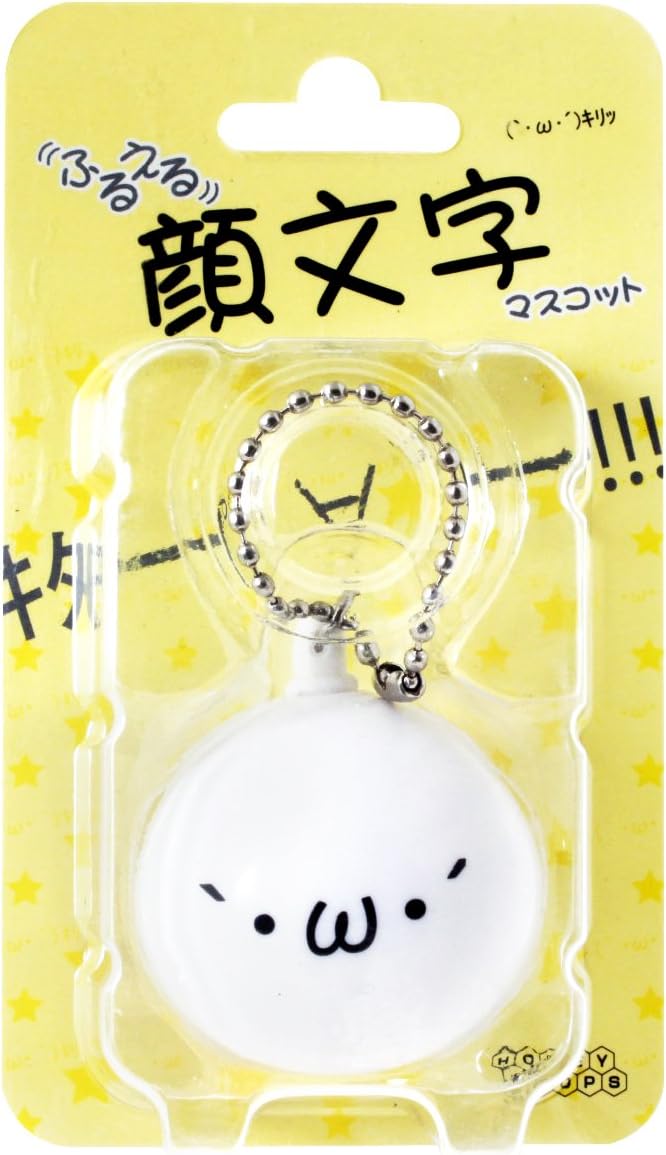 Amazon Honey Drops ふるえる顔文字マスコット W キリッ アウトビジョン ワンポインター