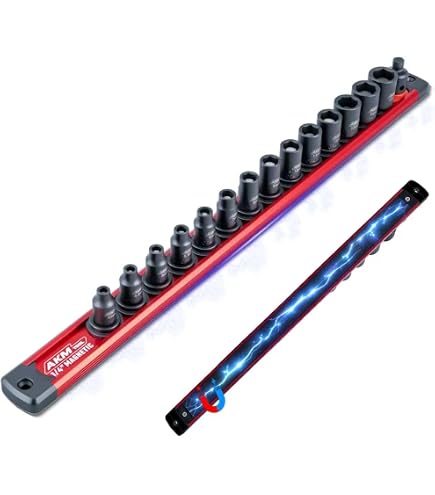 Amazon.com: AKM TOOL 3/8 Inch Drive Magnetic Impact Socket Set, 14