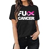 JKMTDNG Breast Cancer Shirt Women Cancer Awareness Crewneck Sweatshirt Ribbon Cancer Care Gifts Sweater