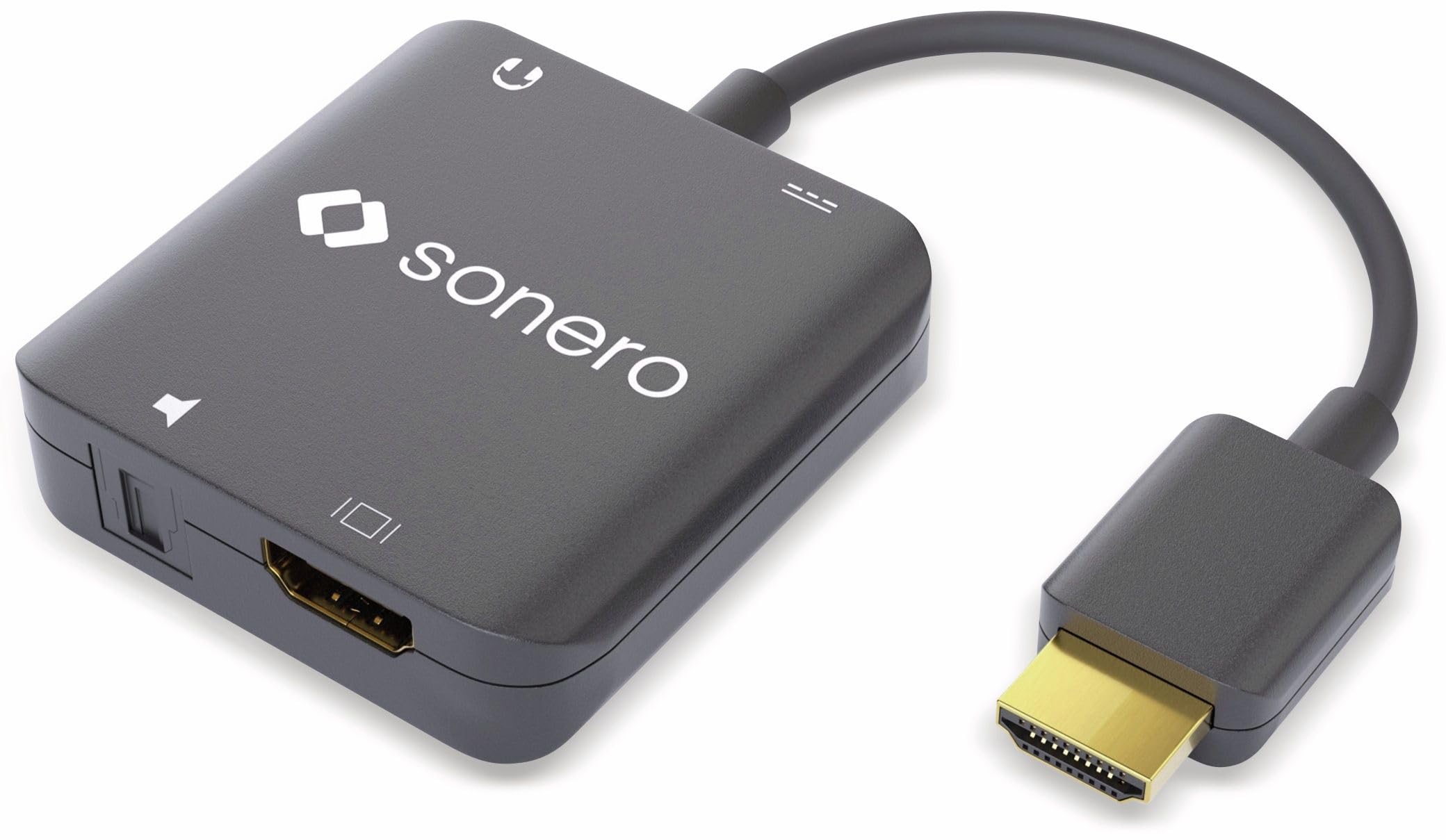 Sonero AVT115 HDMI Audio Extractor, 4K schwarz