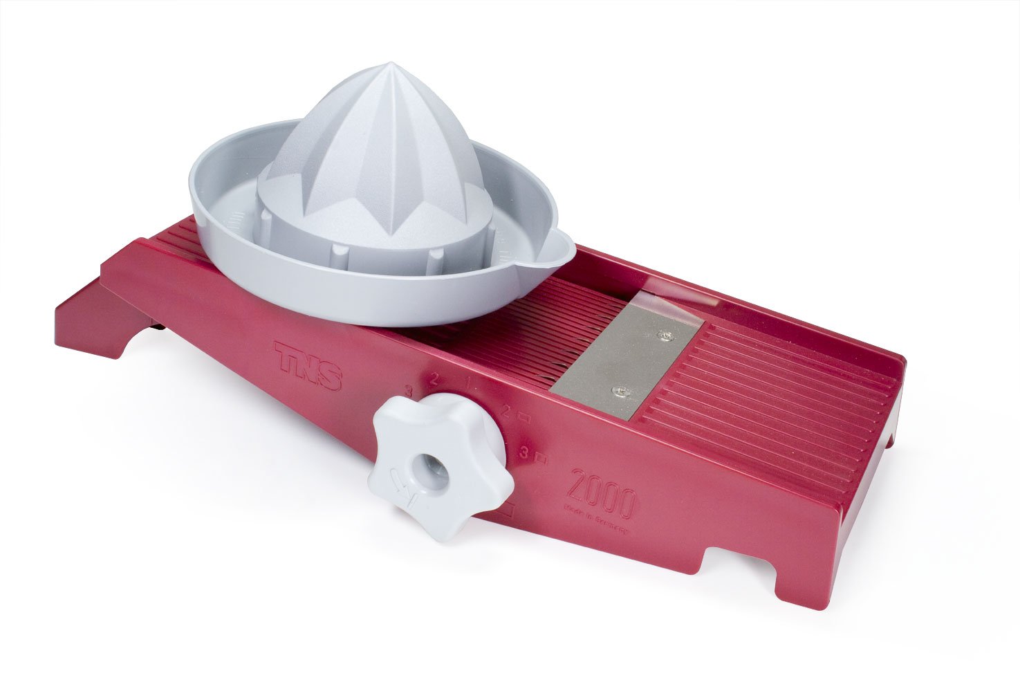 TNS 2000 vegetable slicer Bordeaux-Grigio