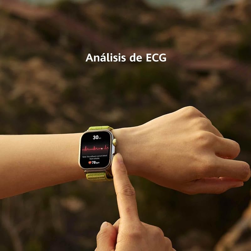 Watch FIT 4 Pro Smartwatch,Caja de Cristal de Zafiro y Titanio,Negro