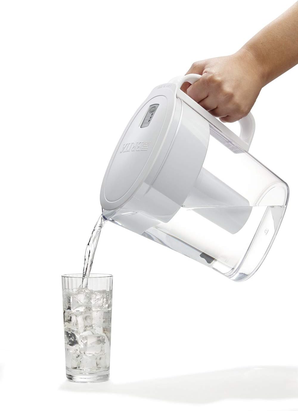Brita Water Pitcher with 1 Filter, BPA Free, 5 Cup, White: Kitchen & Dining