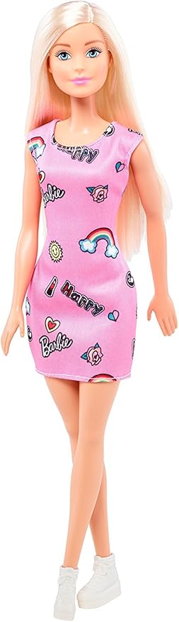 MOM N BABY RETAIL PRIVATE LIMITED Happy Barbie T7439 Doll (Pink)
