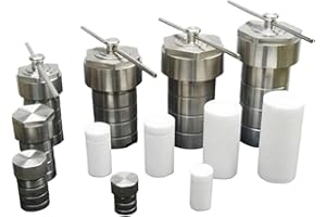 1PCS 5-500ml Hydrothermal Autoclave Reactor with PTFE Chamber Hydrothermal Synthesis(500ml)