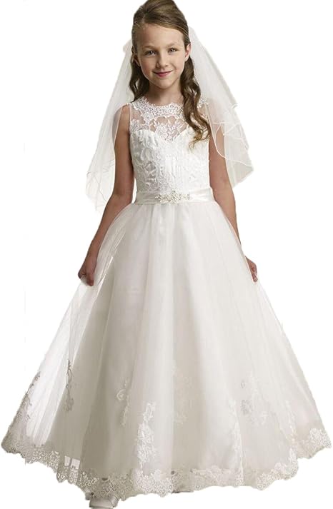 amazon uk flower girl dresses