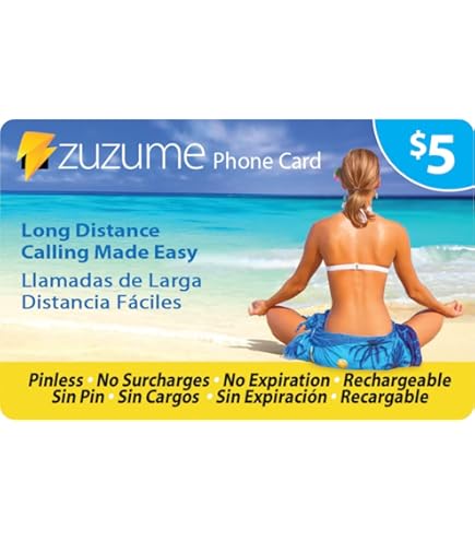 Amazon.com: Zuzume Prepaid Phone Calling Cards for Cheap
