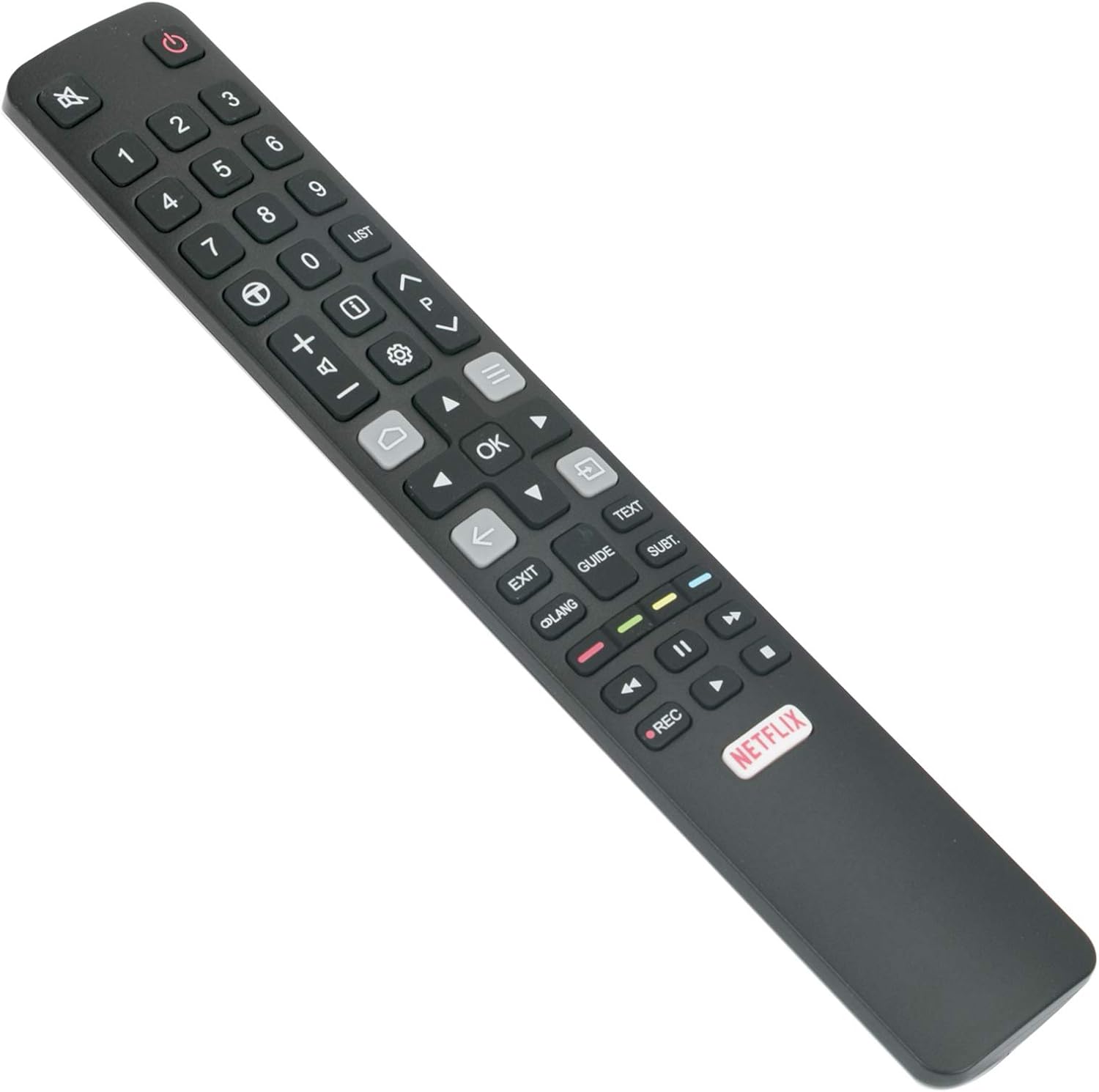 VINABTY CRC802N YNI1 Replacement Remote Control Fit for TCL Android TV P8M P715 P615 Series 43P715 55C815 50P715 43P615 75C815 43P20US 50E17US L55P2MUS L65P2MUS L55C2US L65C2US