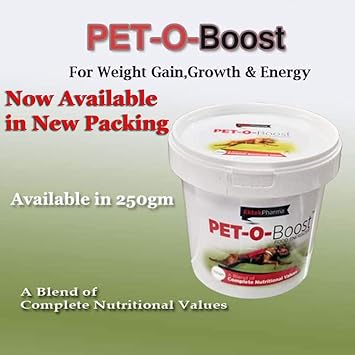 Pet.o.boost food Energizer weight, growth & energy (250gm can)