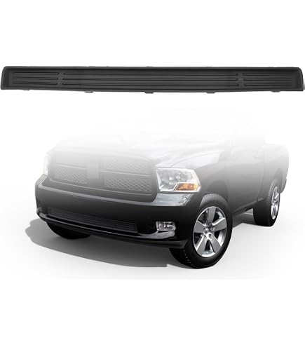 G-PLUS Front Bumper Air Deflector Valance For Dodge Ram 2500/3500 2013-2018, Textured Black, Replacement #68196533AA
