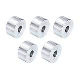 uxcell 5pcs Aluminum Spacer 1/4" Bore x 3/4" OD x