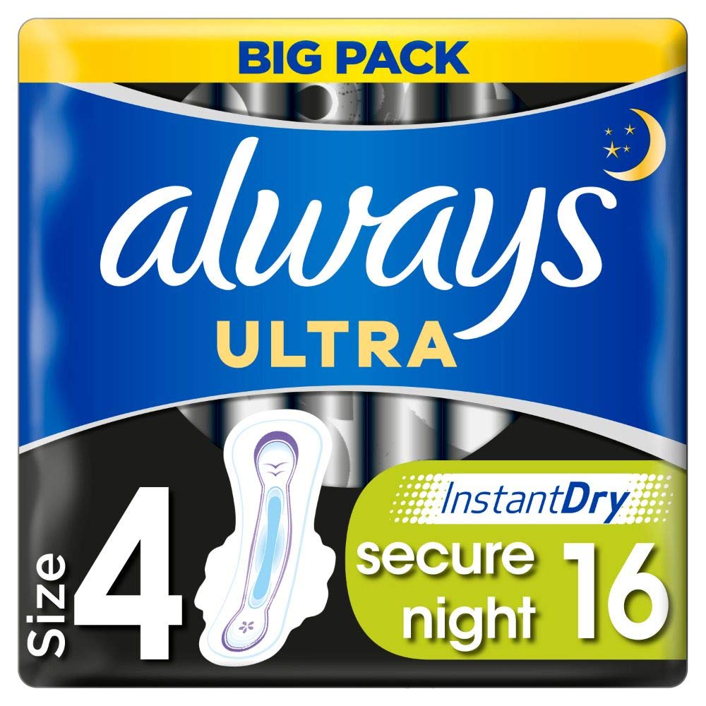 Always Ultra Night Sanitary Pads