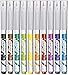 Maped Color'Peps Brush Tip Ultrawashable Markers, Assorted Colors, Pack of 10 (848010)