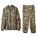 DoCred Ghillie Suit for Men, 3D Lightweight Hooded Camouflage Ghillie Breathable Hunting Suit