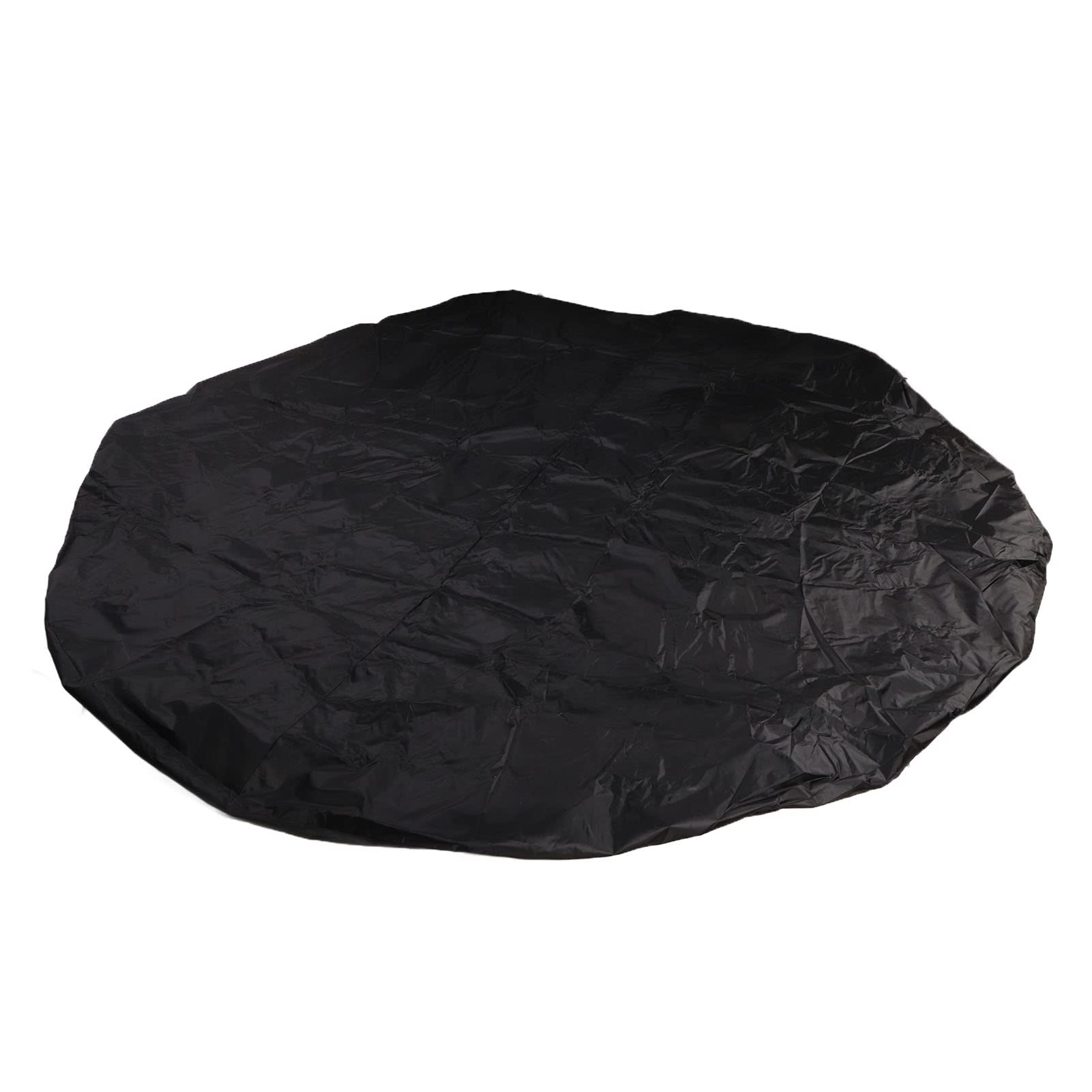 10ft Swimming Pool Cover, Dustproof Black Winter Pool Cover with Heat Insulation Effect, Oxford Cloth Material for Easy Storage