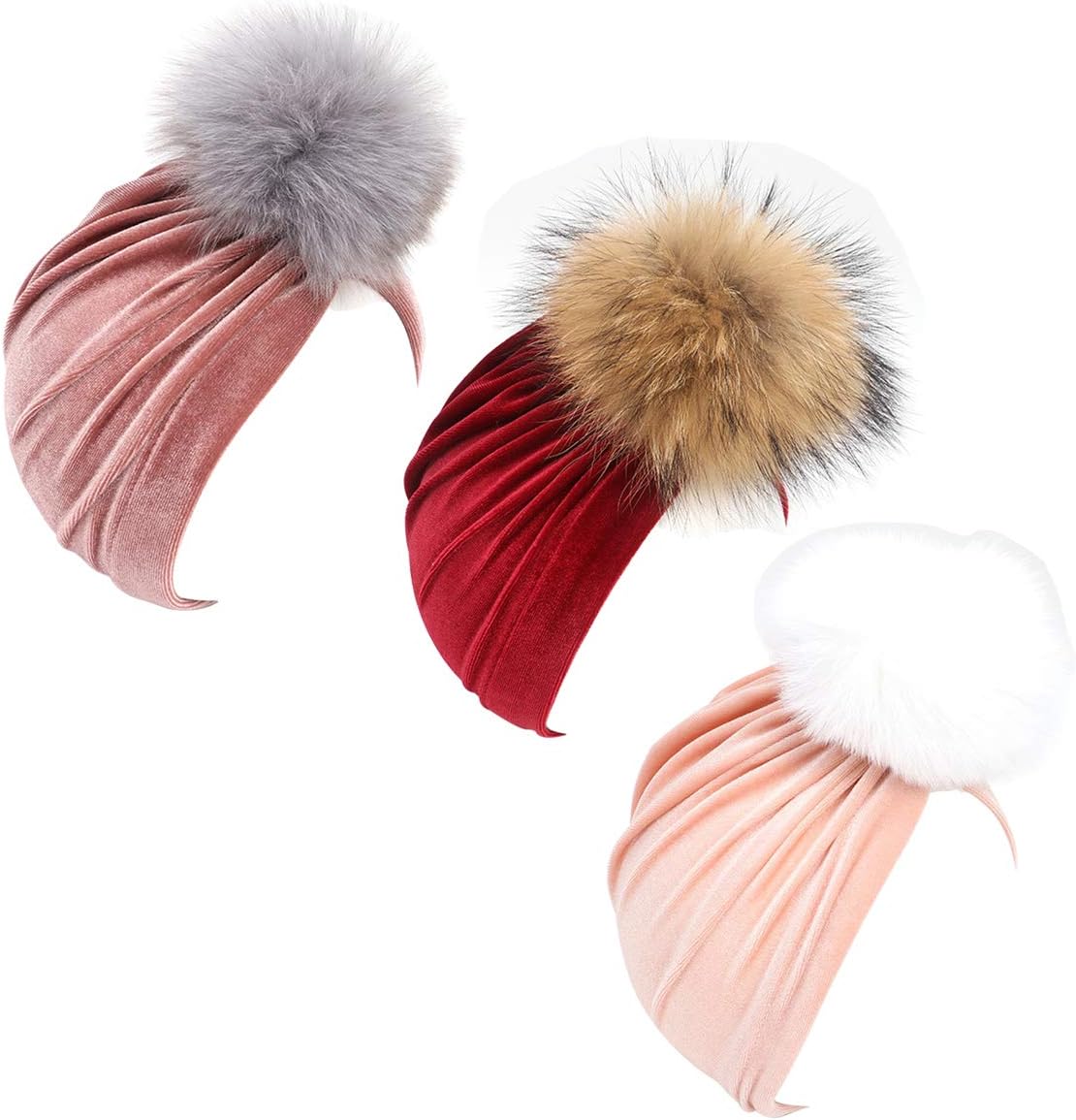 Newborn Baby Cotton Cloth Turban Toddler Rabbit Hospital Hat Ear Hat Kids Set Baby Cap