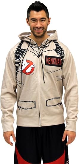 ghostbusters zip up hoodie