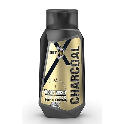 Set Wet Studio X Charcoal Body Wash For Men, 180 ml