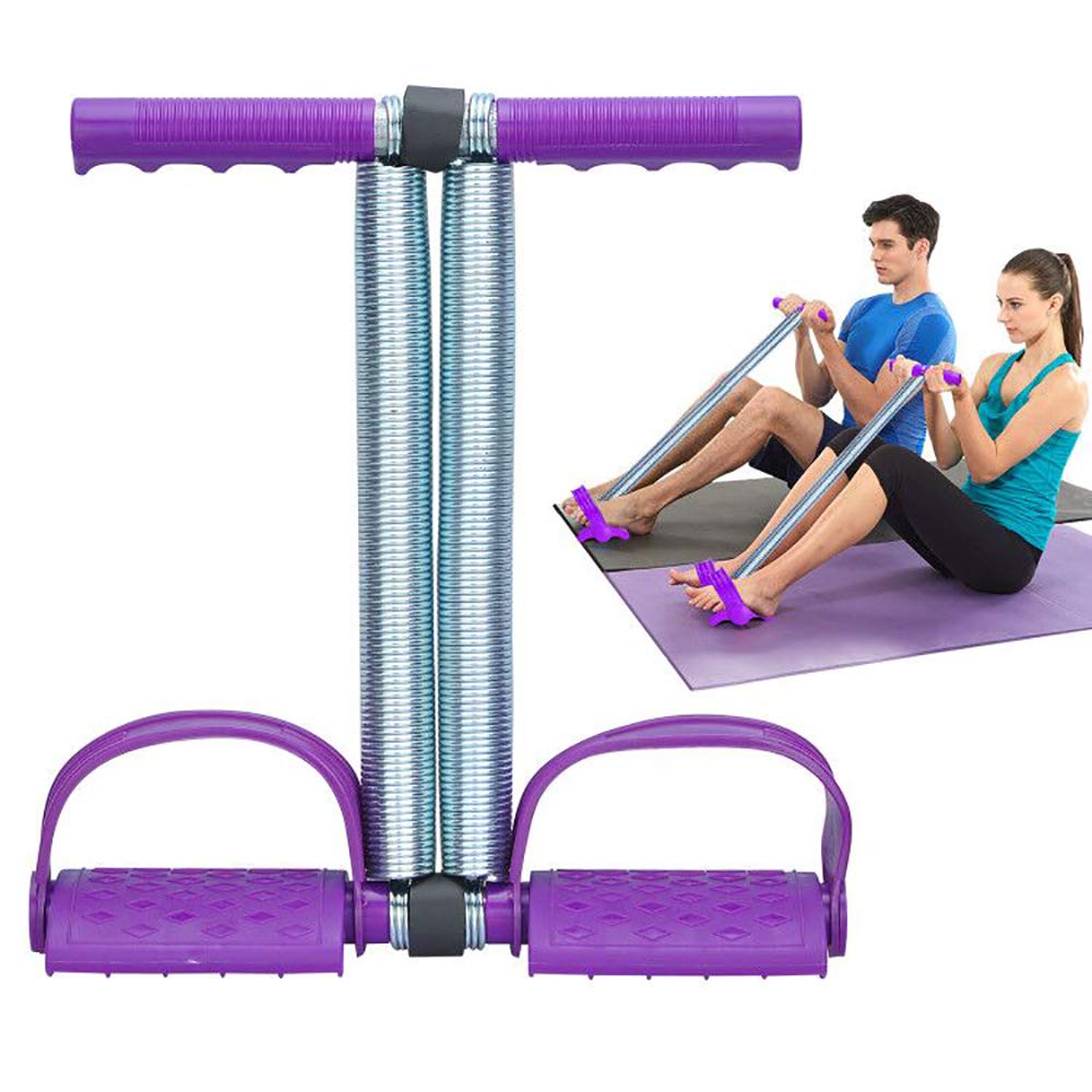Covvy Elastic Sit Up Equipment Pull Rope Dual Spring Tension