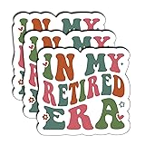 (3Pcs) Gifts for Mom in My Retired Era Sticker