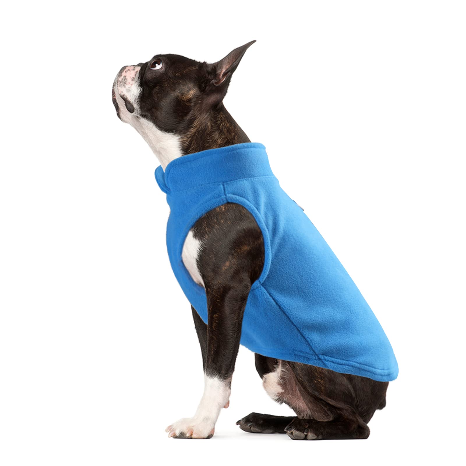 PETCUTE Winter Coat with Warm Fleece Lining, Dog Clothes with Harness Hole, Warm Pullover Jacket for Cold Weather, Dog Apparel for Small Puppies