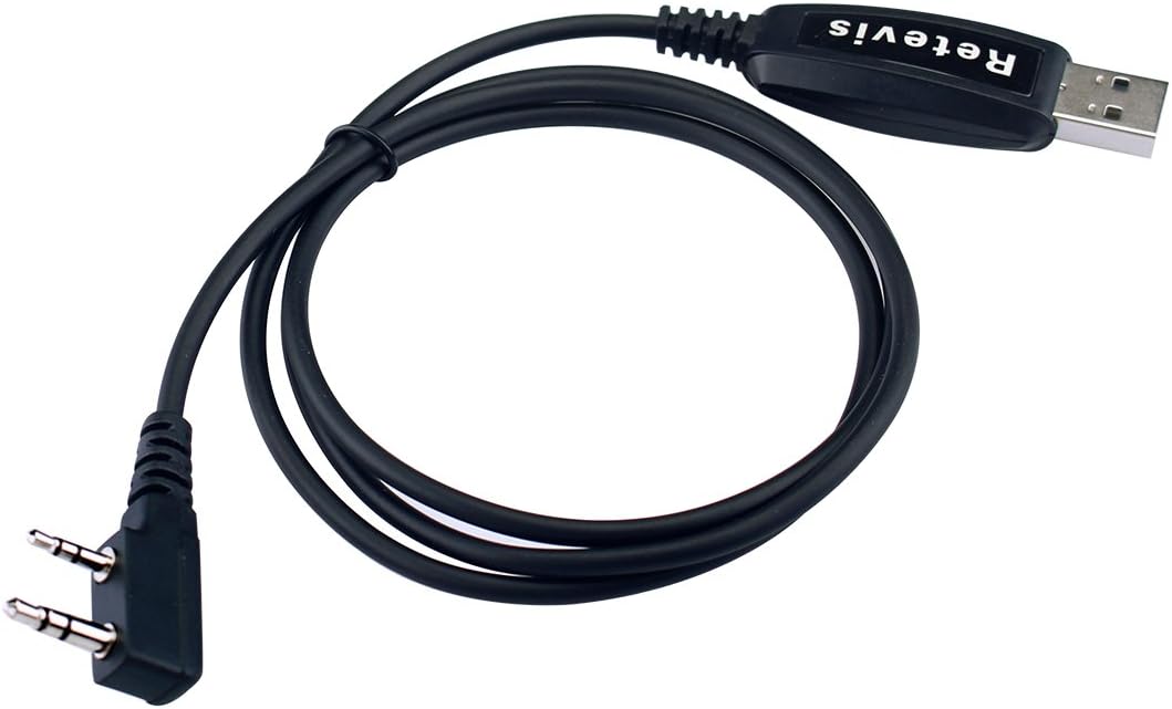 Retevis Walkie Talkie USB Programming Cable Compatible with Two Way Radio RT3S RB20 TYT MD-380 MD-UV390 DMR Walkie Talkie Digital 2 Pin Radio Programming Cable (1 Pcs) - Image 3