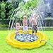 HISTOYE Outdoor Sprinkle Play Mat Summer Sprinklers for Yard Kids 63