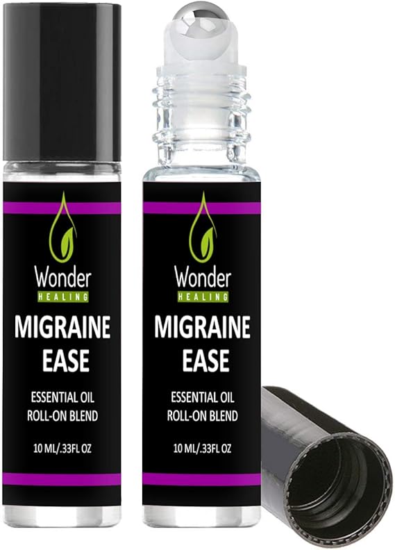 Migraine Ease Migraine Relief Essential Oil Roll On, 10ml