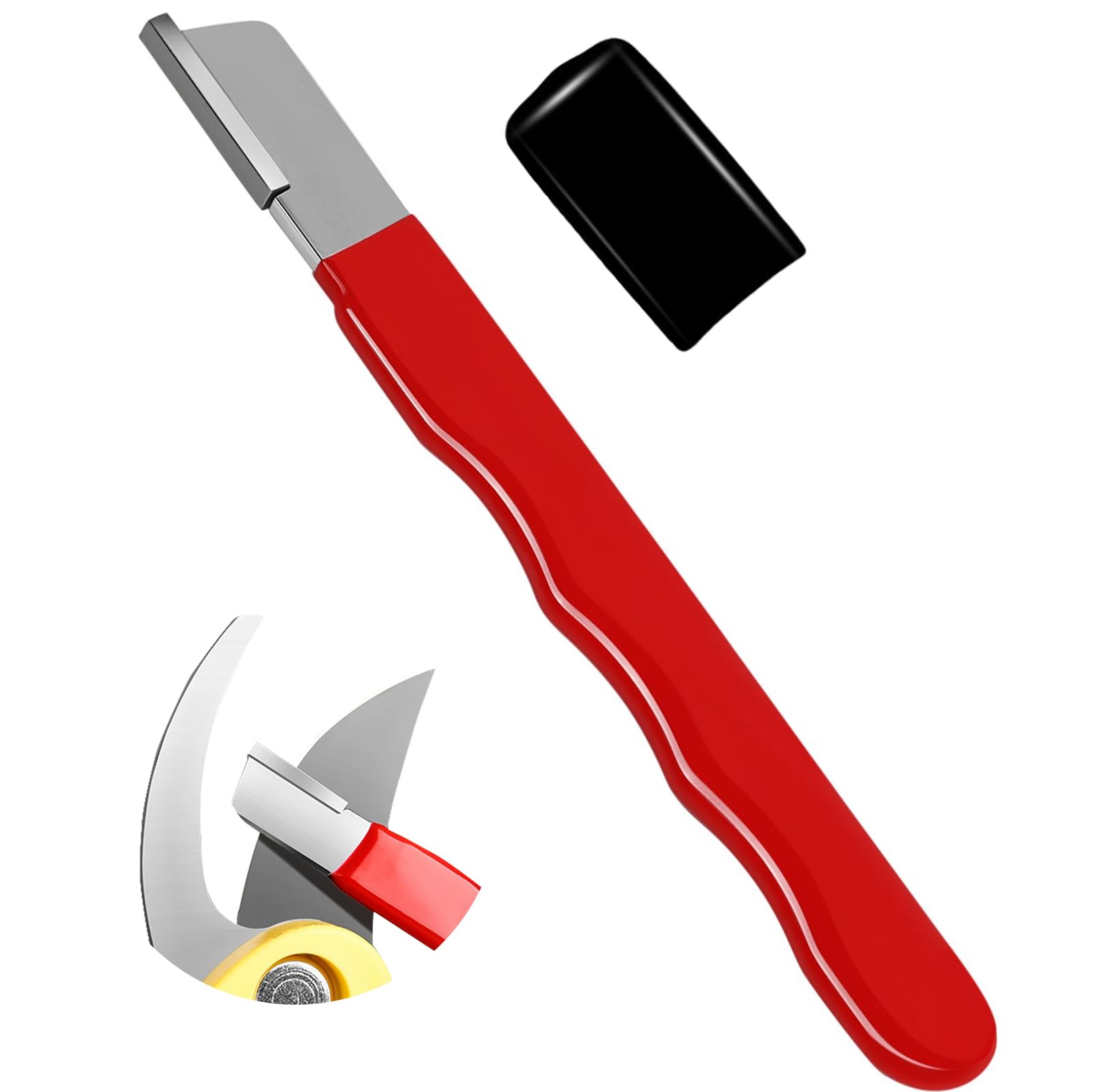 View 1 of Garden Tool Sharpener - Portable Blade Sharpener for Axe, Machete, Hedge Shears, Scissors, Hatchets, and Pocket Knife - Sharpener 1PCS