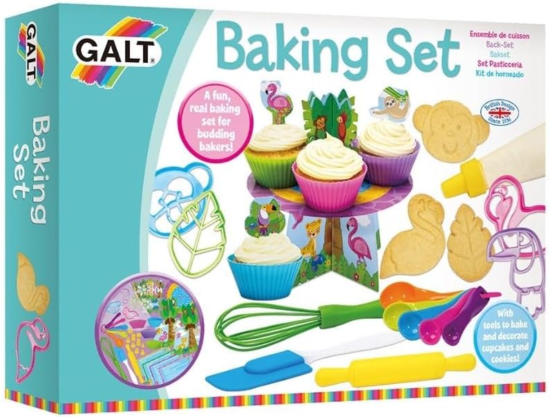 Galt Baking Set for Kids - Real Baking Utensils and Accessories 5 Years+