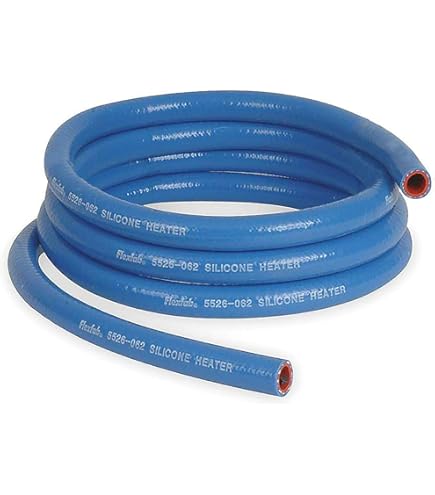 Flexfab 50ft 1/2" ID Blue Silicone Heater Hose – 5526 Series – 350F Radiator Coolant