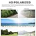 Polarized Sunglasses For Men Brushed Stainless Frame Rubber Legs with Carbon Fiber Arm,Light Weight