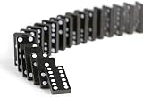 D.A.Y. Republic 28pc Double Six Domino Set in Wooden Case Traditional Travel view 8