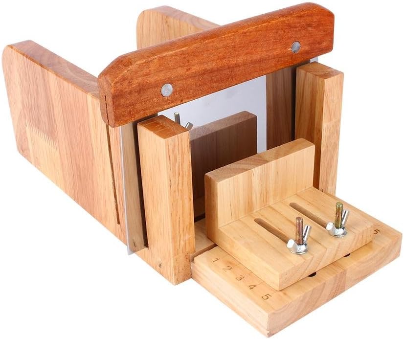 Soap Loaf Cutter Mold,, Wooden Soap Cutter Set with 1 pc