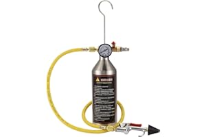 Suapouen Air Conditioning Flushing Kit, Car Air Conditioning Pipe Cleaning Tool Set, R134A Air Conditioning System Flushing