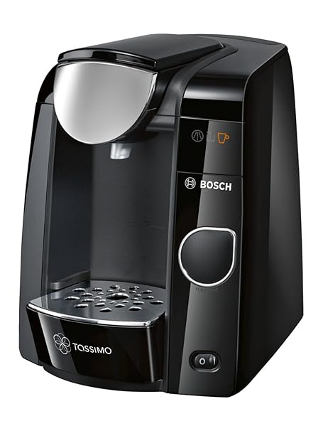 Bosch TAS4502 Tassimo Multi-Getränke-kaffeeautomat JOY (mit Brita Wasserfilter, Getränkevielfalt, 1-Knopf-Bedienung), Intenso