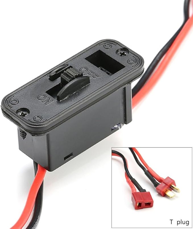 Batterieschalter RC T/XT60/EC3 Ein/Aus Schalter Männlich Weiblich JR