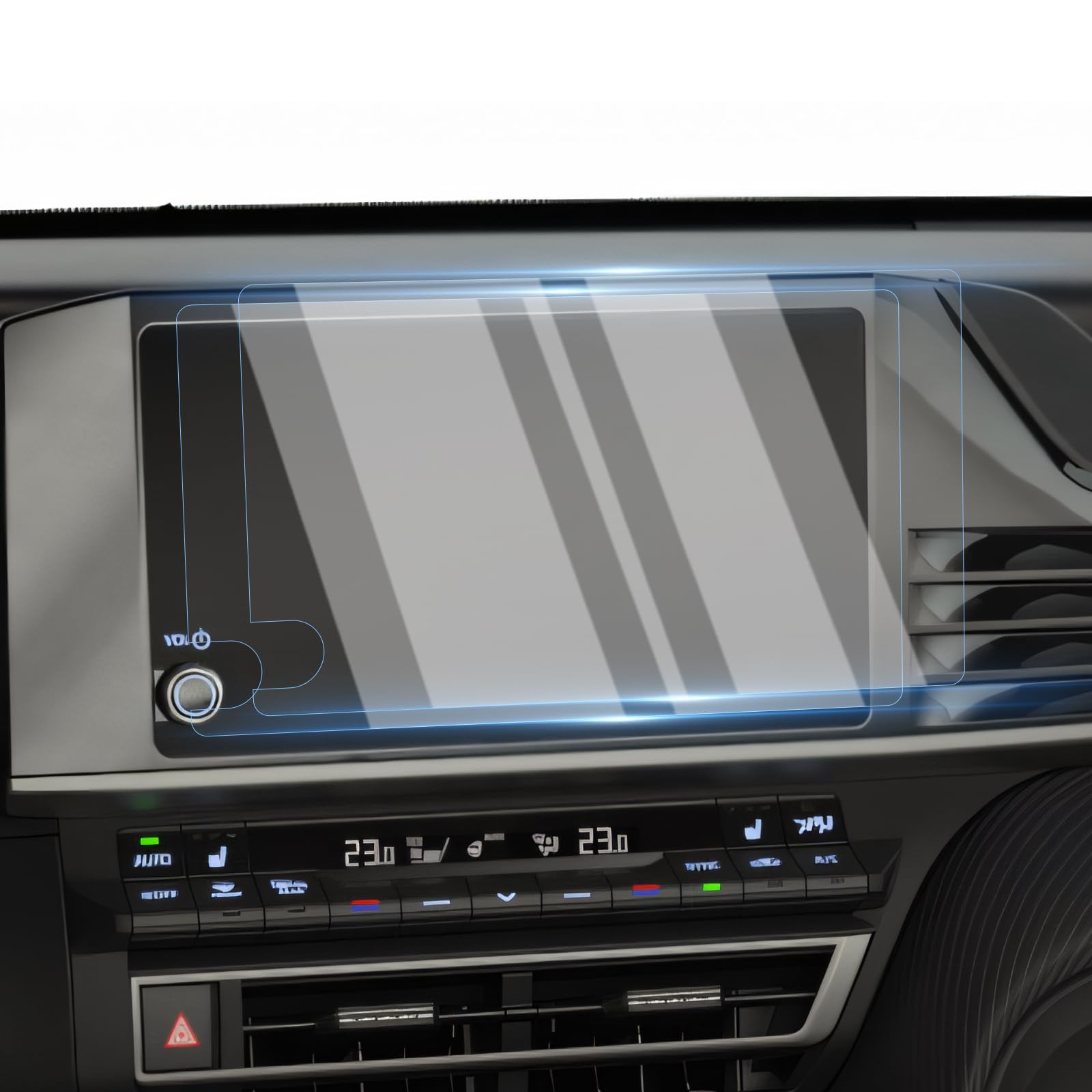 Photo 1 of [Upgrade]Karltys 2 Pack 2025 2026 Toyota Camry LE /SE 8-Inch Screen Protector[No Glare & Fingerprint] Touchscreen, Anti Glare Tempered Glass Protector for 2025 Toyota Camry Accessories, Radio Screen Cover Ultra Clear