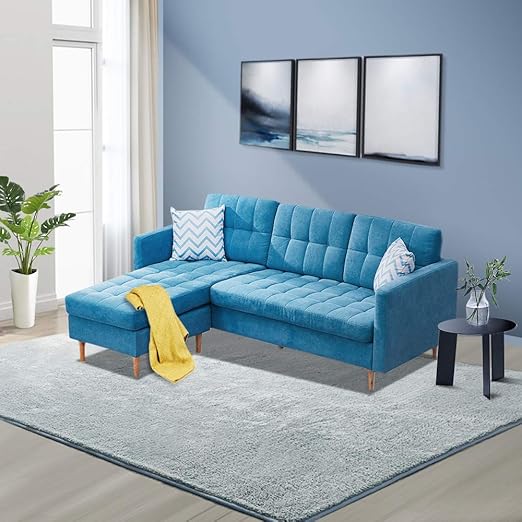 Amazon Com Innootechnology Convertible Sectional Sofa Bed L