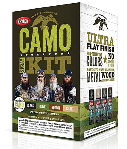 Krylon K04299000 Duck Commander Camo Spray Paint Kit