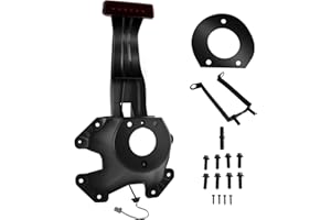 Zditumi 55397217AJ Spare Tire Holder Bracket Compatible with J-e-e-p Wrangler JK 2007-2018 68048581AA Tire Carrier Rack High Center Mount 3rd Brake Light Assembly with Line