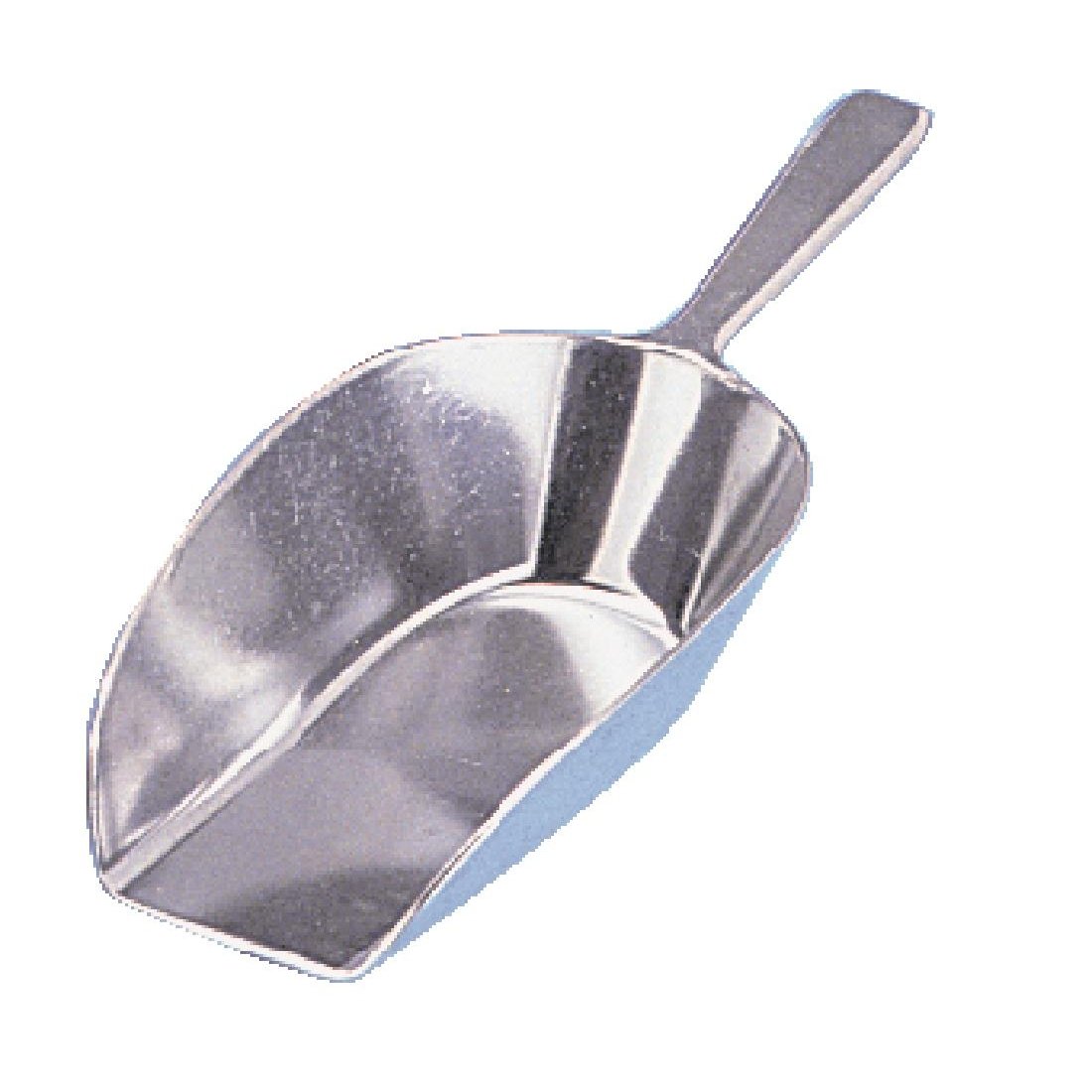 Vogue Aluminium Serving Scoop 130ml - Multipurpose Scooper for Kitchen, Bar, Party, Wedding J812