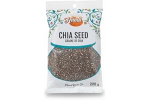 Handi Natural Black Chia Seeds 200GM